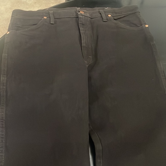 Wrangler cowboy cut slim fit chocolate black 0936 38x32 - Picture 2 of 4
